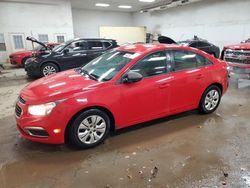 Salvage cars for sale at Davison, MI auction: 2015 Chevrolet Cruze LS