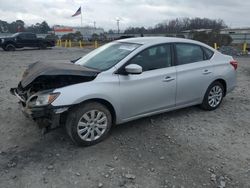 Nissan salvage cars for sale: 2017 Nissan Sentra S