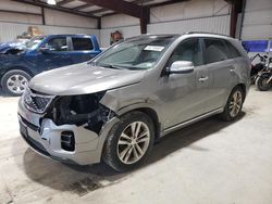 Salvage cars for sale at Chambersburg, PA auction: 2014 KIA Sorento SX