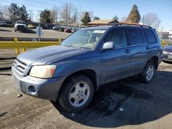 Salvage cars for sale at Denver, CO auction: 2006 Toyota Highlander Limited