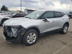 Salvage cars for sale at Moraine, OH auction: 2021 Chevrolet Blazer 1LT