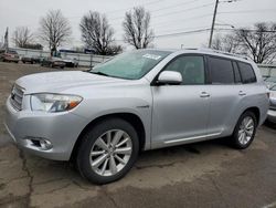 Salvage cars for sale at auction: 2008 Toyota Highlander Hybrid Limited