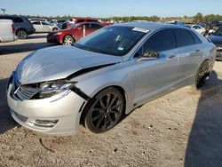 Salvage cars for sale at Houston, TX auction: 2015 Lincoln MKZ