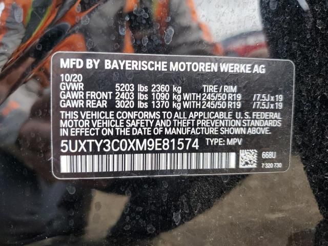 2021 BMW X3 SDRIVE30I