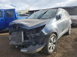 Salvage cars for sale at auction: 2012 KIA Sportage EX