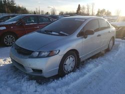 Salvage cars for sale at Bowmanville, ON auction: 2009 Honda Civic DX-G