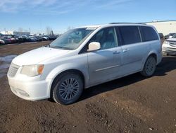 Salvage cars for sale at Rocky View County, AB auction: 2014 Chrysler Town & Country Touring L