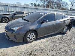 Salvage cars for sale at Gastonia, NC auction: 2018 Toyota Prius