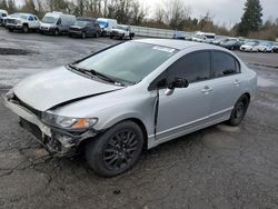 Honda salvage cars for sale: 2010 Honda Civic LX