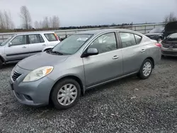 Nissan salvage cars for sale: 2012 Nissan Versa S