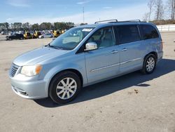 Salvage cars for sale at Dunn, NC auction: 2012 Chrysler Town & Country Touring L