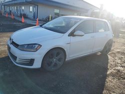 Salvage cars for sale at Mcfarland, WI auction: 2017 Volkswagen GTI Sport