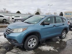 Salvage cars for sale at Littleton, CO auction: 2014 Honda CR-V LX