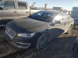 Salvage cars for sale at Kansas City, KS auction: 2017 Lincoln MKZ Premiere