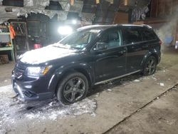 Salvage cars for sale at Albany, NY auction: 2014 Dodge Journey Crossroad