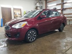 Salvage cars for sale at Pekin, IL auction: 2017 Mitsubishi Mirage G4 ES