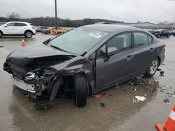 Salvage cars for sale at auction: 2014 Honda Civic LX