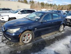 Salvage cars for sale at Exeter, RI auction: 2010 BMW 528 XI