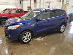 Salvage cars for sale at Franklin, WI auction: 2015 Ford Escape Titanium