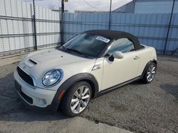 Salvage cars for sale from Copart Sun Valley, CA: 2013 Mini Cooper Roadster S