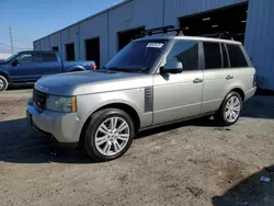 Salvage cars for sale at Jacksonville, FL auction: 2011 Land Rover Range Rover HSE Luxury