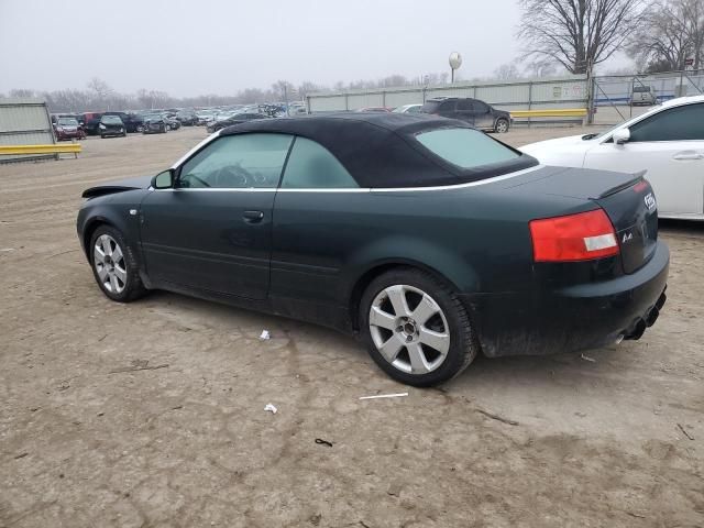 2005 Audi A4 Quattro Cabriolet