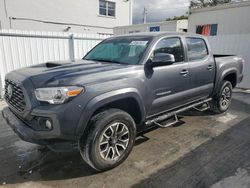 Salvage cars for sale at Opa Locka, FL auction: 2021 Toyota Tacoma Double Cab