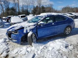 Salvage cars for sale at North Billerica, MA auction: 2016 Chrysler 200 Limited