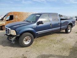 Salvage trucks for sale at Fresno, CA auction: 2001 Ford F250 Super Duty