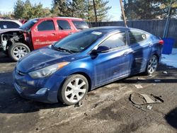 Hyundai Elantra gls Vehiculos salvage en venta: 2013 Hyundai Elantra GLS