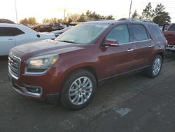 2016 GMC Acadia SLT-1 en venta en Denver, CO