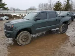 Salvage trucks for sale at Davison, MI auction: 2011 Toyota Tacoma Double Cab