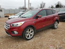 Salvage cars for sale at Oklahoma City, OK auction: 2019 Ford Escape Titanium