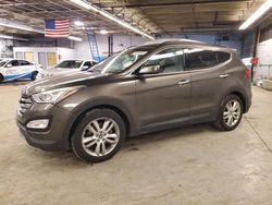 Salvage cars for sale from Copart Wheeling, IL: 2013 Hyundai Santa FE Sport