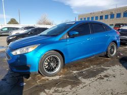 Salvage cars for sale at Littleton, CO auction: 2017 Ford Focus SE