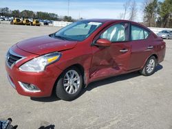 Salvage cars for sale at Dunn, NC auction: 2017 Nissan Versa S