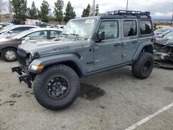 Salvage cars for sale at Rancho Cucamonga, CA auction: 2020 Jeep Wrangler Unlimited Sport