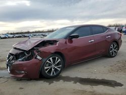 Salvage cars for sale at Fresno, CA auction: 2017 Nissan Maxima 3.5S