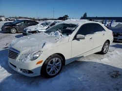 Salvage cars for sale at Woodhaven, MI auction: 2011 Mercedes-Benz E 350 4matic