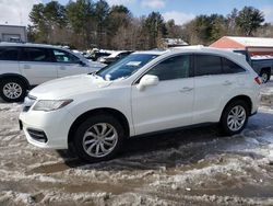 Salvage cars for sale at Mendon, MA auction: 2018 Acura RDX Technology