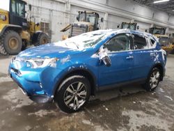 Salvage cars for sale at Fredericksburg, VA auction: 2017 Toyota Rav4 XLE