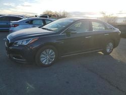 Salvage cars for sale at North Las Vegas, NV auction: 2017 Hyundai Sonata Hybrid