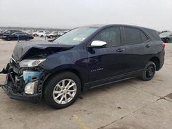 Salvage cars for sale at auction: 2021 Chevrolet Equinox LS