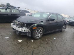 Salvage cars for sale at Martinez, CA auction: 2016 Honda Civic EX