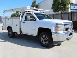 Salvage trucks for sale at Colton, CA auction: 2015 Chevrolet Silverado C2500 Heavy Duty