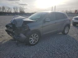 Salvage cars for sale at Barberton, OH auction: 2015 Mitsubishi Outlander Sport ES