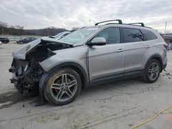 Salvage cars for sale at Lebanon, TN auction: 2017 Hyundai Santa FE SE Ultimate