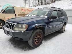 Salvage cars for sale at Duryea, PA auction: 2003 Jeep Grand Cherokee Laredo