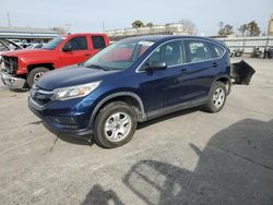 Salvage cars for sale at Tulsa, OK auction: 2015 Honda CR-V LX