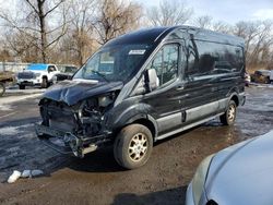 Salvage trucks for sale at New Britain, CT auction: 2015 Ford Transit T-250